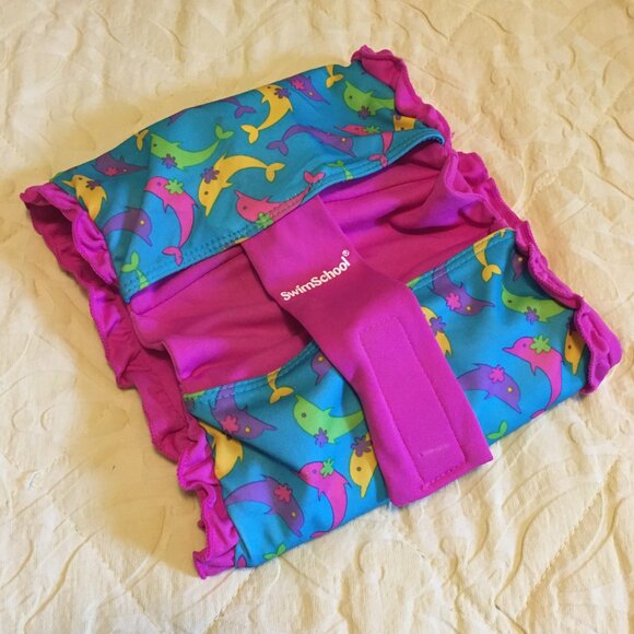 Swim School Fabric Child's Arm Float Medium-Large Free With $25 Purchase - Picture 2 of 6